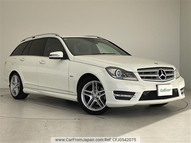 mercedes-benz c-class-station-wagon 2012 -MERCEDES-BENZ--Benz C Class Wagon DBA-204248--WDD2042482F890258---MERCEDES-BENZ--Benz C Class Wagon DBA-204248--WDD2042482F890258- image 1