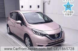 nissan note 2017 CFJ1865728