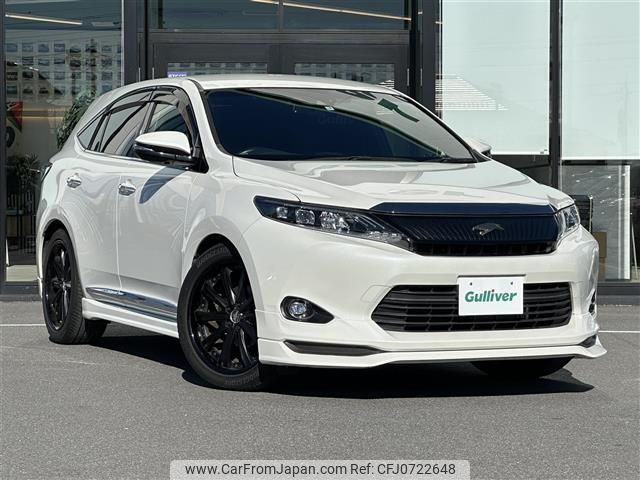 toyota harrier 2017 -TOYOTA--Harrier DBA-ZSU60W--ZSU60-0112028---TOYOTA--Harrier DBA-ZSU60W--ZSU60-0112028- image 1