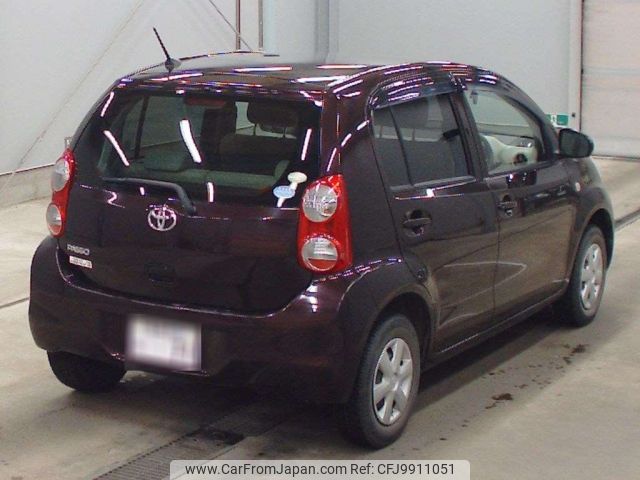 toyota passo 2011 -TOYOTA 【青森 501ぬ71】--Passo KGC30-0052268---TOYOTA 【青森 501ぬ71】--Passo KGC30-0052268- image 2