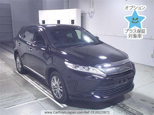 toyota harrier 2018 -TOYOTA--Harrier ZSU60W-0141594---TOYOTA--Harrier ZSU60W-0141594- image 1