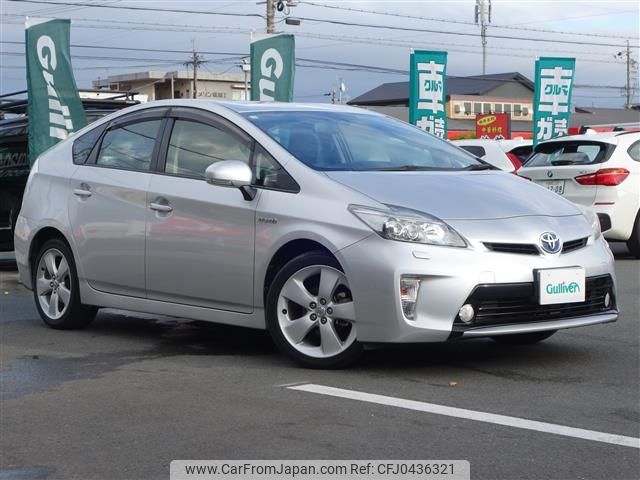 toyota prius 2013 -TOYOTA--Prius DAA-ZVW30--ZVW30-1654594---TOYOTA--Prius DAA-ZVW30--ZVW30-1654594- image 1