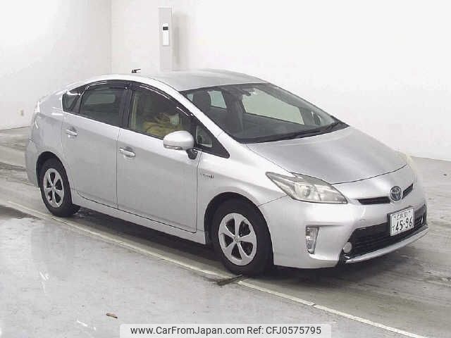 toyota prius 2012 -TOYOTA 【広島 301ﾃ4596】--Prius ZVW30--1530358---TOYOTA 【広島 301ﾃ4596】--Prius ZVW30--1530358- image 1