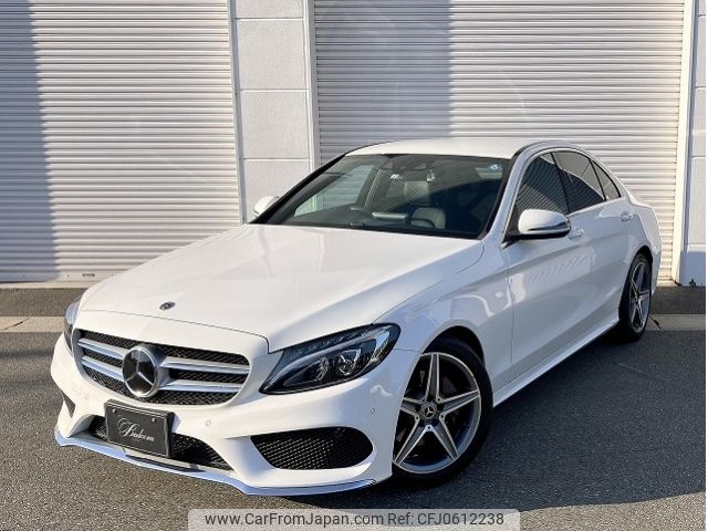 mercedes-benz c-class 2017 -MERCEDES-BENZ--Benz C Class DBA-205040C--WDD2050402R361062---MERCEDES-BENZ--Benz C Class DBA-205040C--WDD2050402R361062- image 1