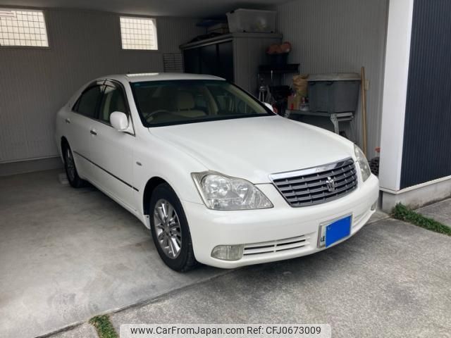 toyota crown 2006 -TOYOTA--Crown DBA-GRS182--GRS182-1033156---TOYOTA--Crown DBA-GRS182--GRS182-1033156- image 1