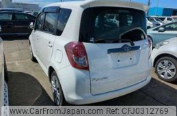 toyota ractis 2009 TE1641