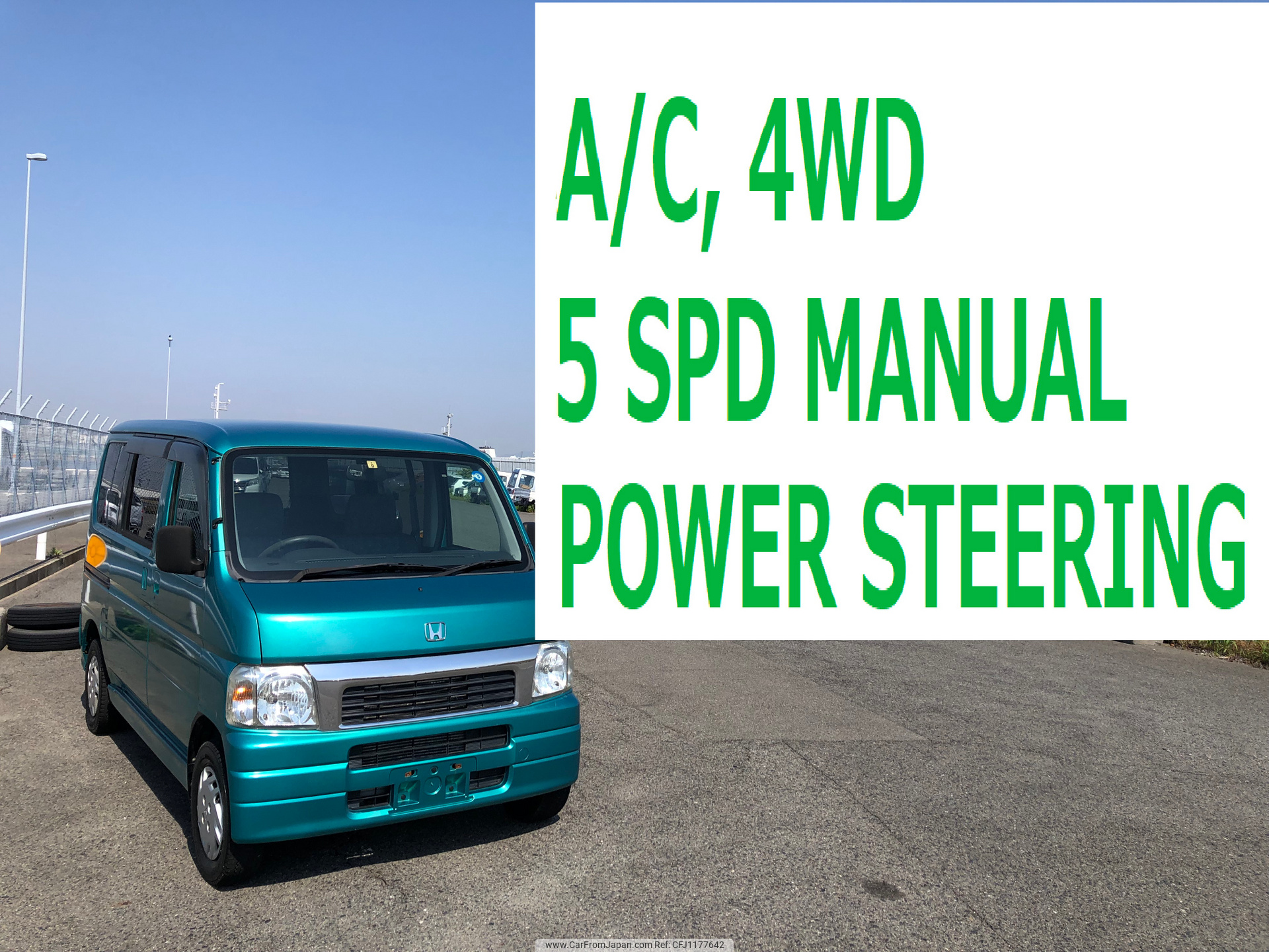 1999 Honda Vamos HM2 4WD - Car Price $2,800