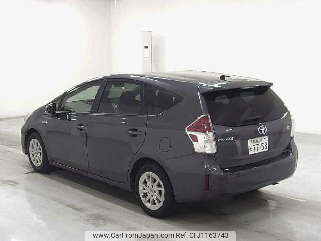 toyota prius-α 2015 -TOYOTA 【広島 301ﾑ7758】--Prius α ZVW41W--3386331---TOYOTA 【広島 301ﾑ7758】--Prius α ZVW41W--3386331- image 2