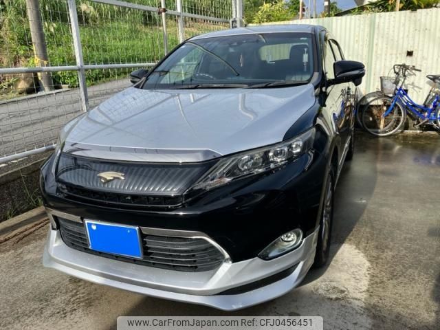 toyota harrier 2014 -TOYOTA--Harrier DBA-ZSU60W--ZSU60-0035708---TOYOTA--Harrier DBA-ZSU60W--ZSU60-0035708- image 1