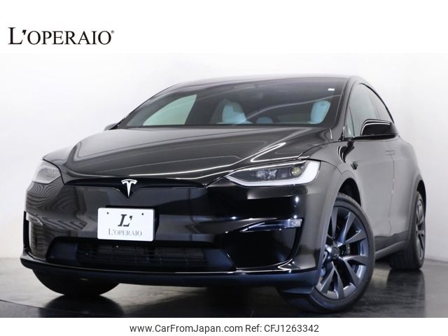 tesla teala-modelx 2023 -TESLA--Teala ModelX -ﾌﾒｲ--7SAXCCE52PF412320---TESLA--Teala ModelX -ﾌﾒｲ--7SAXCCE52PF412320- image 1