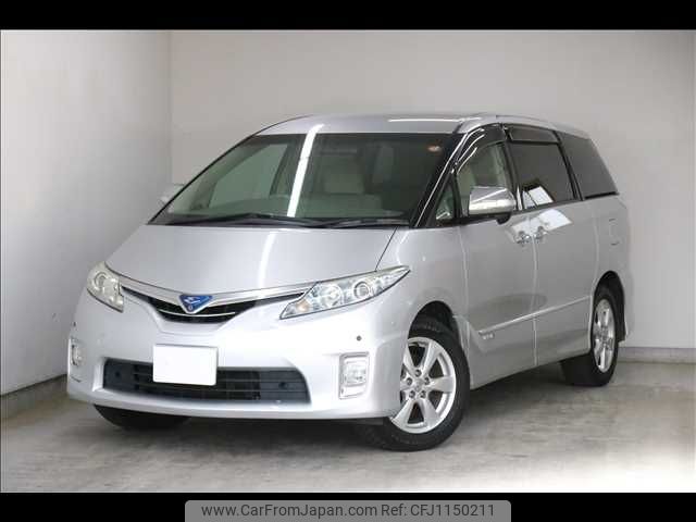 toyota estima-hybrid 2011 -TOYOTA--Estima Hybrid DAA-AHR20W--AHR20-7054345---TOYOTA--Estima Hybrid DAA-AHR20W--AHR20-7054345- image 1