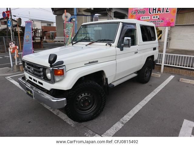 toyota landcruiser-70 2003 GOO_JP_700102067530250301004 image 1