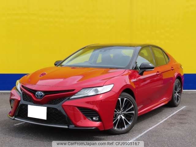 toyota camry 2018 -TOYOTA--Camry DAA-AXVH70--AXVH70-1036975---TOYOTA--Camry DAA-AXVH70--AXVH70-1036975- image 1