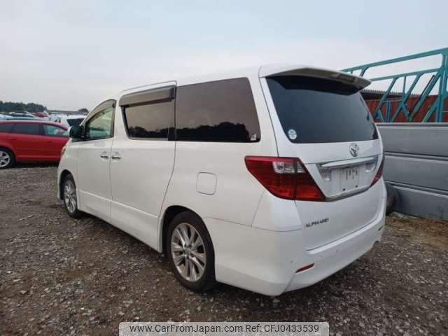 toyota alphard 2009 -TOYOTA--Alphard DBA-ANH20W--ANH20-8075931---TOYOTA--Alphard DBA-ANH20W--ANH20-8075931- image 2