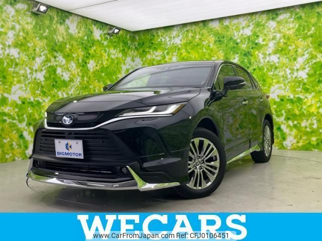 toyota harrier-hybrid 2022 quick_quick_AXUH80_AXUH80-0050427 image 1