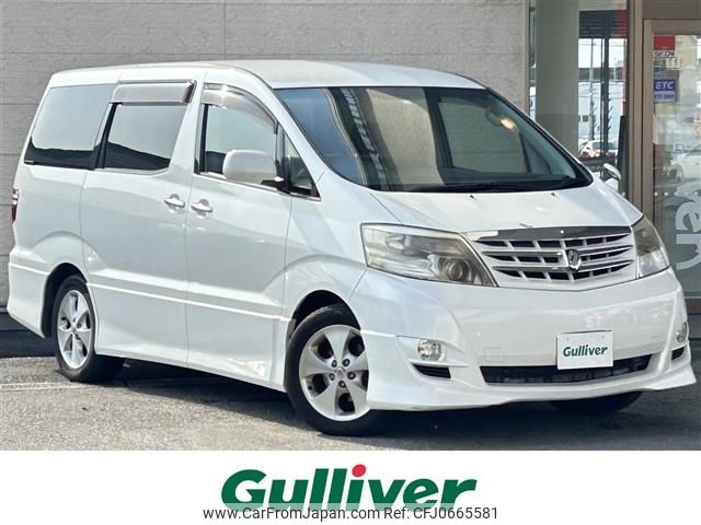 toyota alphard 2008 -TOYOTA--Alphard DBA-ANH10W--ANH10-0198044---TOYOTA--Alphard DBA-ANH10W--ANH10-0198044- image 1