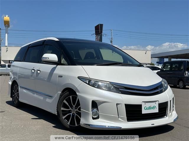 toyota estima-hybrid 2012 -TOYOTA--Estima Hybrid DAA-AHR20W--AHR20-7068431---TOYOTA--Estima Hybrid DAA-AHR20W--AHR20-7068431- image 1