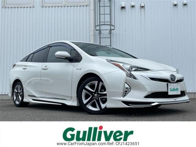 toyota prius 2017 -TOYOTA--Prius DAA-ZVW51--ZVW51-6056061---TOYOTA--Prius DAA-ZVW51--ZVW51-6056061- image 1