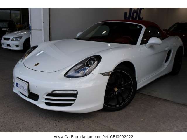 porsche boxster 2013 -PORSCHE 【京都 330ﾕ 97】--Porsche Boxster ABA-981MA122--DS104352---PORSCHE 【京都 330ﾕ 97】--Porsche Boxster ABA-981MA122--DS104352- image 1