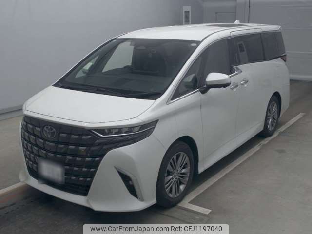 toyota alphard 2024 -TOYOTA 【広島 302ﾄ 483】--Alphard 6AA-AAHH40W--AAHH40-0016890---TOYOTA 【広島 302ﾄ 483】--Alphard 6AA-AAHH40W--AAHH40-0016890- image 1