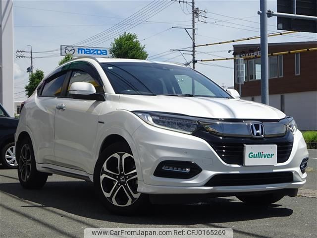 honda vezel 2018 -HONDA--VEZEL DAA-RU3--RU3-1321500---HONDA--VEZEL DAA-RU3--RU3-1321500- image 1