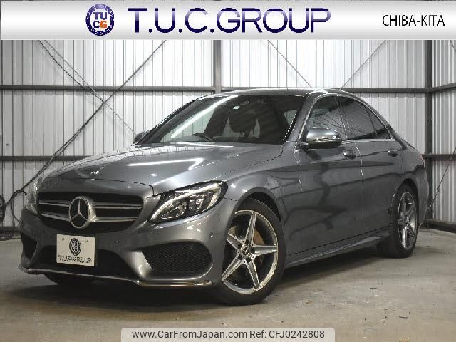 mercedes-benz c-class 2017 quick_quick_DBA-205040C_WDD2050402R334167 image 1