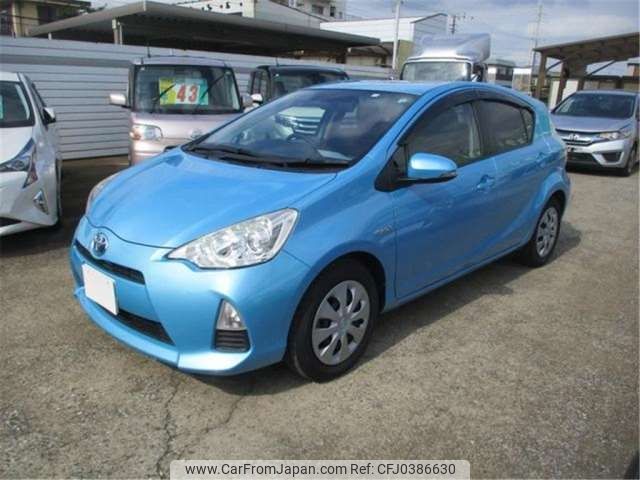 toyota aqua 2012 -TOYOTA 【船橋 500ｽ7510】--AQUA NHP10--NHP10-2081940---TOYOTA 【船橋 500ｽ7510】--AQUA NHP10--NHP10-2081940- image 1