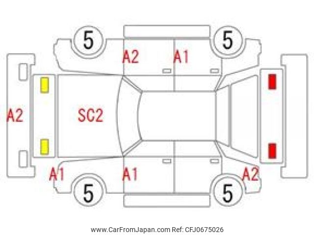 toyota wish 2012 -TOYOTA--Wish DBA-ZGE25W--ZGE25-0020023---TOYOTA--Wish DBA-ZGE25W--ZGE25-0020023- image 2