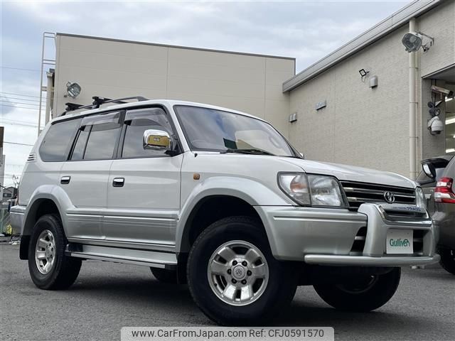 toyota land-cruiser-prado 1998 -TOYOTA--Land Cruiser Prado KD-KZJ95W--KZJ95-0091496---TOYOTA--Land Cruiser Prado KD-KZJ95W--KZJ95-0091496- image 1