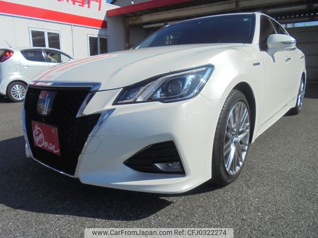 toyota crown 2016 -TOYOTA--Crown DAA-AWS210--AWS210-6121594---TOYOTA--Crown DAA-AWS210--AWS210-6121594- image 1