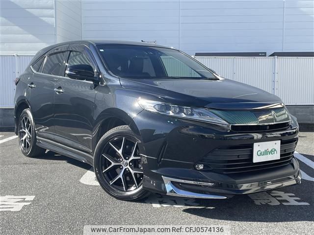 toyota harrier 2018 -TOYOTA--Harrier DBA-ZSU60W--ZSU60-0163935---TOYOTA--Harrier DBA-ZSU60W--ZSU60-0163935- image 1