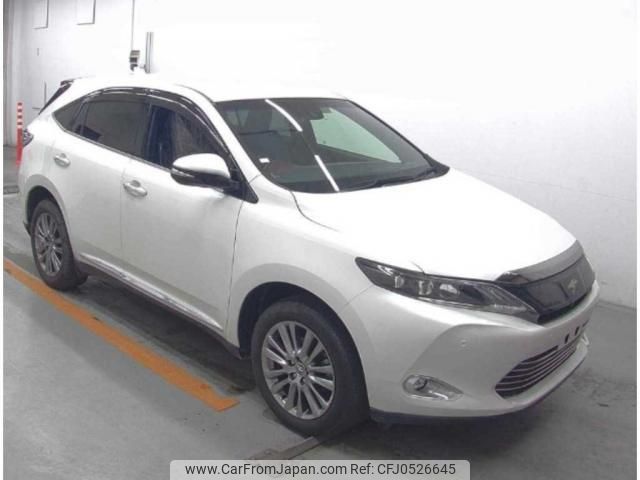 toyota harrier 2017 quick_quick_DBA-ZSU60W_ZSU60-0105466 image 1