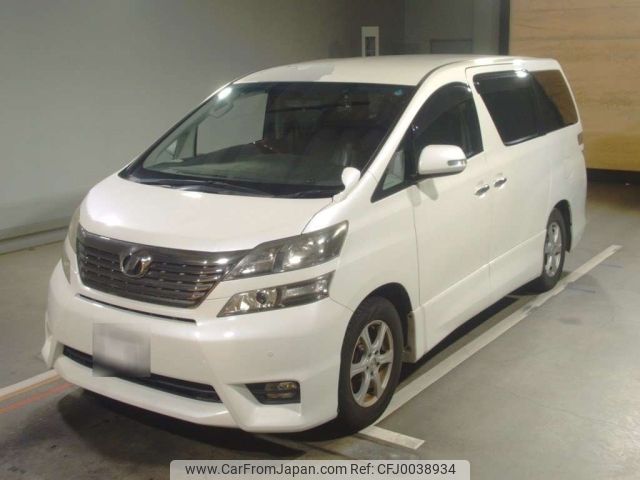 toyota vellfire 2011 -TOYOTA 【山口 334む52】--Vellfire ANH20W-8168547---TOYOTA 【山口 334む52】--Vellfire ANH20W-8168547- image 1