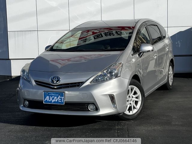 toyota prius-α 2012 -TOYOTA--Prius α DAA-ZVW41W--ZVW41-3166428---TOYOTA--Prius α DAA-ZVW41W--ZVW41-3166428- image 1