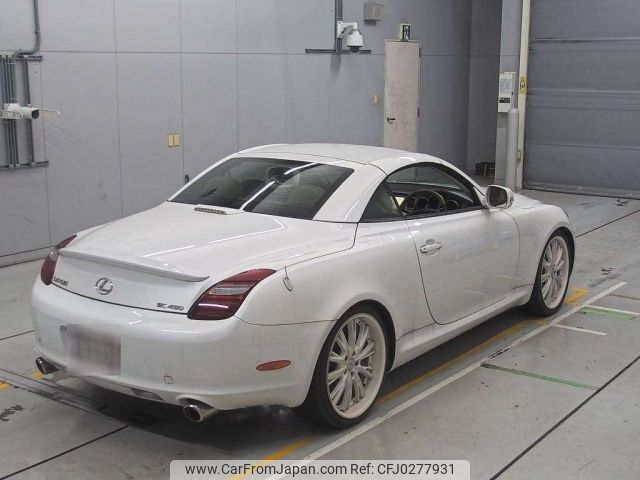 lexus sc 2008 CFJ0277931 image 2
