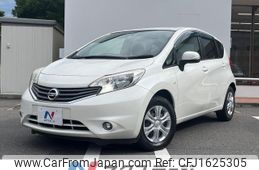 nissan note 2012 CFJ1625305