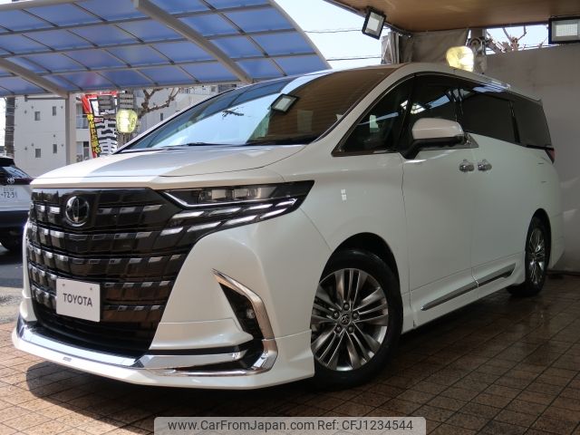 toyota alphard 2024 -TOYOTA--Alphard 3BA-AGH40W--AGH40-4002612---TOYOTA--Alphard 3BA-AGH40W--AGH40-4002612- image 2