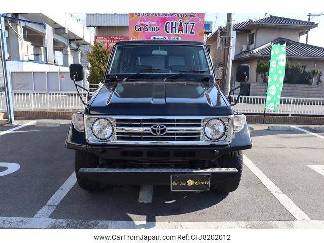 toyota landcruiser-70 1989 GOO_JP_700102067530230114001 image 2