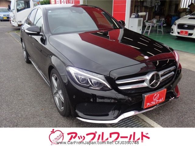 mercedes-benz c-class 2015 -MERCEDES-BENZ--Benz C Class DBA-205040C--WDD2050402R042204---MERCEDES-BENZ--Benz C Class DBA-205040C--WDD2050402R042204- image 1