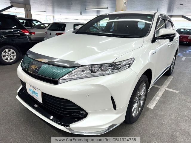 toyota harrier-hybrid 2018 AF-AVU65-0058822 image 1