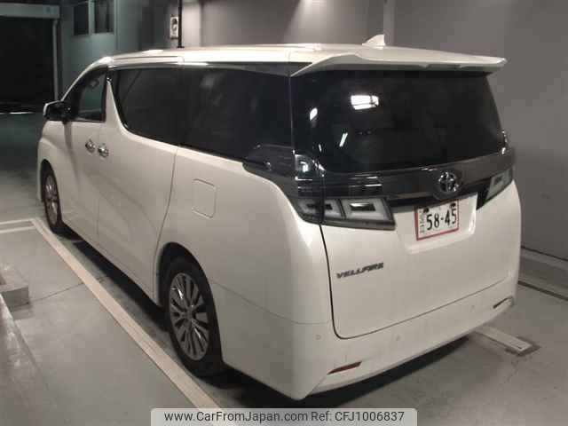 toyota vellfire 2018 -TOYOTA--Vellfire AGH30W-0187590---TOYOTA--Vellfire AGH30W-0187590- image 2