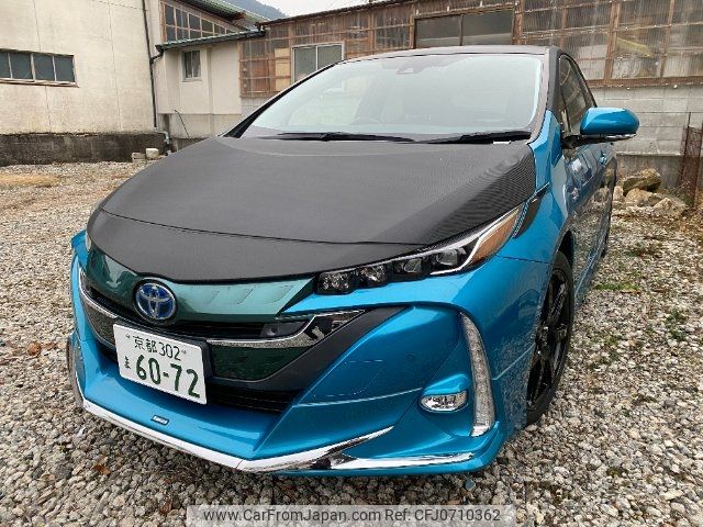 toyota prius-phv 2017 -TOYOTA 【京都 302ﾏ6072】--Prius PHV ZVW52--3006613---TOYOTA 【京都 302ﾏ6072】--Prius PHV ZVW52--3006613- image 1