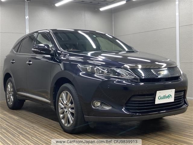 toyota harrier 2015 -TOYOTA--Harrier DBA-ZSU60W--ZSU60-0072049---TOYOTA--Harrier DBA-ZSU60W--ZSU60-0072049- image 1