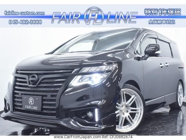 nissan elgrand 2014 quick_quick_DBA-TE52_TE52-072155 image 1