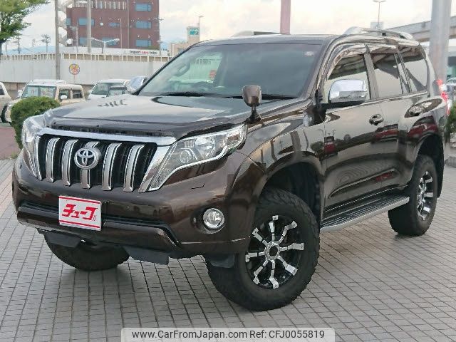 toyota land-cruiser-prado 2016 -TOYOTA--Land Cruiser Prado LDA-GDJ150W--GDJ150-0016593---TOYOTA--Land Cruiser Prado LDA-GDJ150W--GDJ150-0016593- image 1