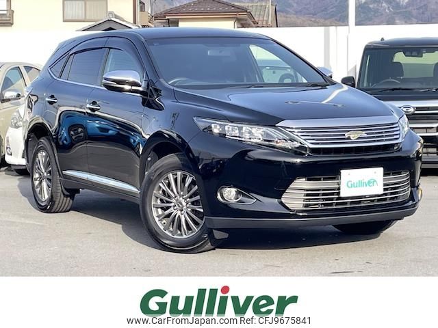 toyota harrier 2016 -TOYOTA--Harrier DBA-ZSU60W--ZSU60-0101151---TOYOTA--Harrier DBA-ZSU60W--ZSU60-0101151- image 1