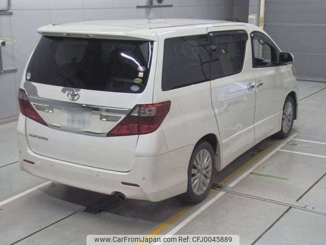 toyota alphard 2012 -TOYOTA 【岡崎 300ﾁ6983】--Alphard DBA-ANH20W--ANH20-8217527---TOYOTA 【岡崎 300ﾁ6983】--Alphard DBA-ANH20W--ANH20-8217527- image 2