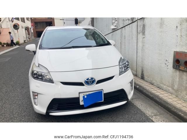 toyota prius 2014 -TOYOTA--Prius DAA-ZVW30--ZVW30-1845684---TOYOTA--Prius DAA-ZVW30--ZVW30-1845684- image 1