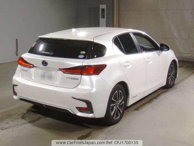 lexus ct 2017 CFJ1700135 image 2