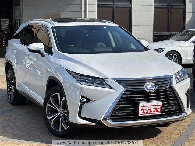 lexus rx 2018 -LEXUS--Lexus RX DAA-GYL26W--GYL26-0001260---LEXUS--Lexus RX DAA-GYL26W--GYL26-0001260- image 2